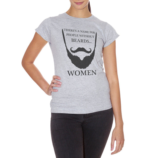 Light Gray T-Shirt Man With Beard - DIVERTENTE Choose ur color CucShop