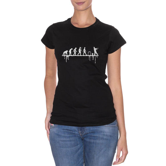 Black T-Shirt Evolution Zombie Walking Dead - FILM Choose ur color CucShop