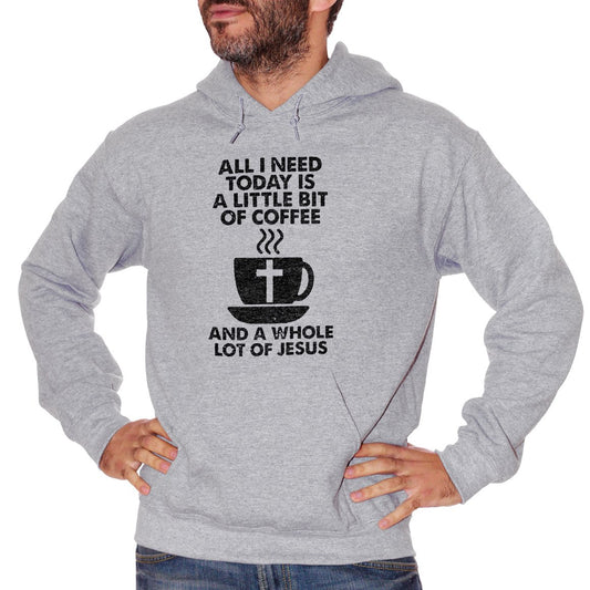 Gray Felpa Coffee Jesus - DIVERTENTE Choose ur color CucShop
