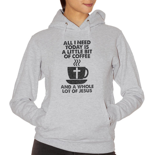 Gray Felpa Coffee Jesus - DIVERTENTE Choose ur color CucShop