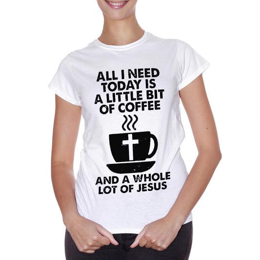 Lavender T-Shirt Coffee Jesus - DIVERTENTE Choose ur color CucShop