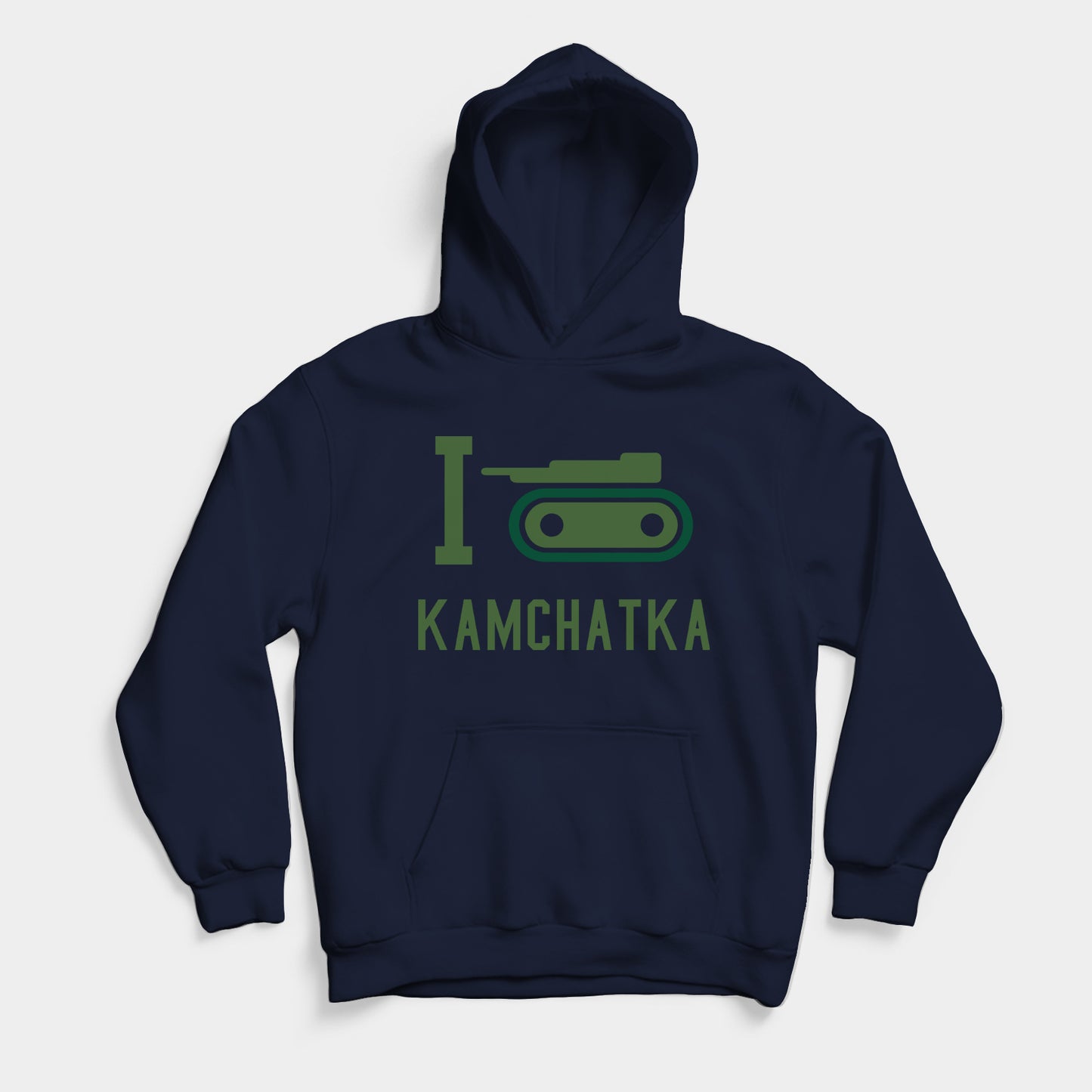 CUC Felpa Cappuccio - I LOVE KAMCHATKA - RISIKO   #chooseurcolor - CUC chooseurcolor