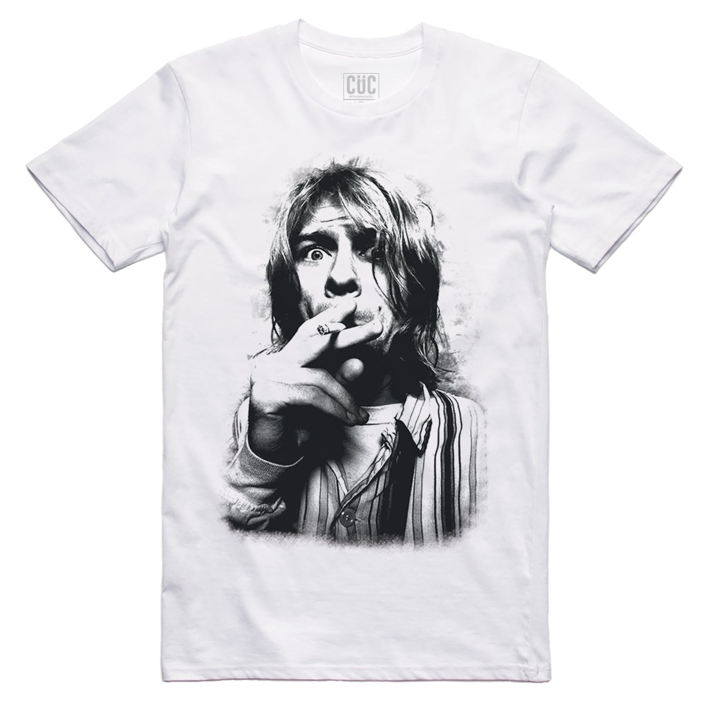 T-Shirt Kurt - Grunge Music Choose ur color - CUC chooseurcolor