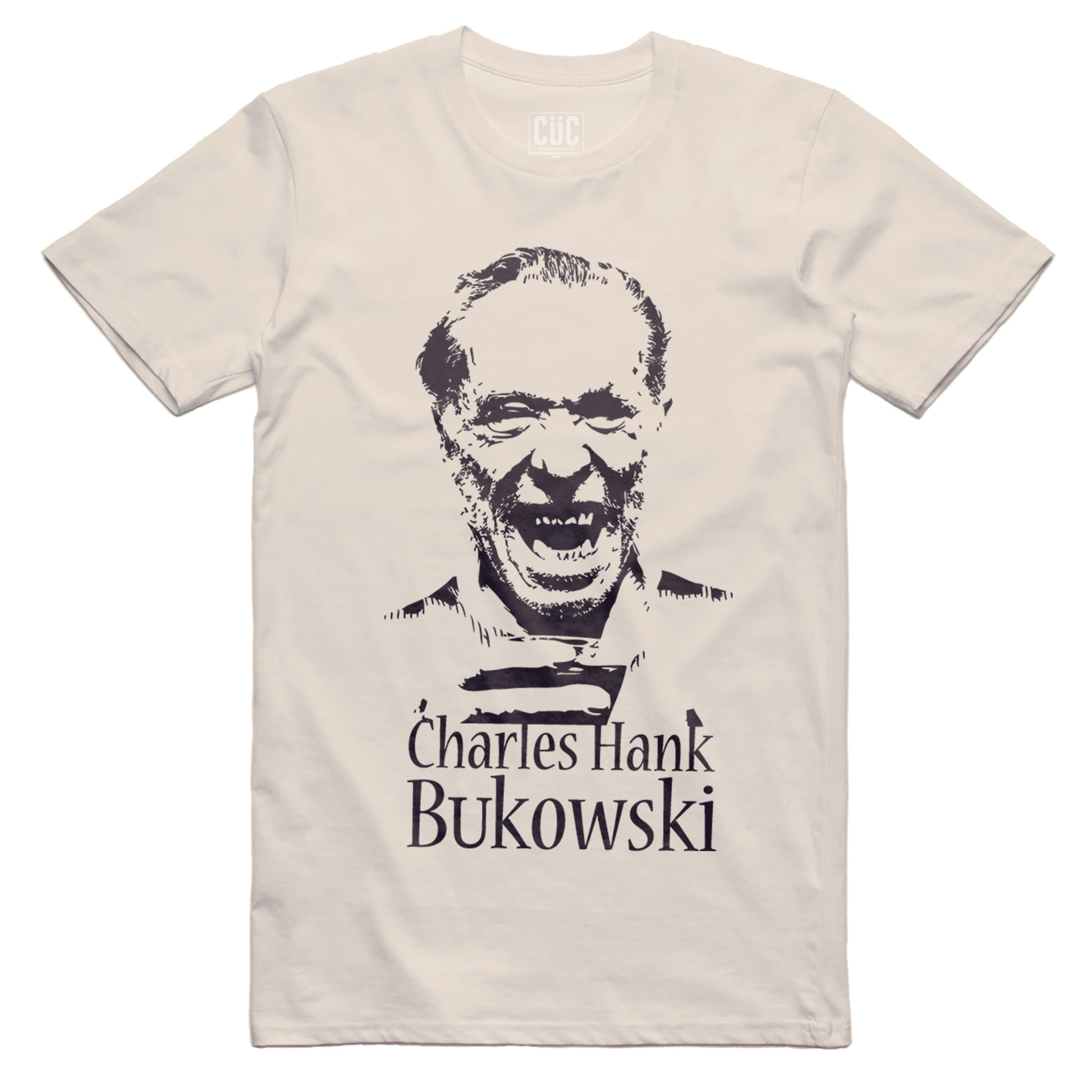 T-Shirt Bukowski Face - Hanry - Peace #chooseurcolor - CUC chooseurcolor