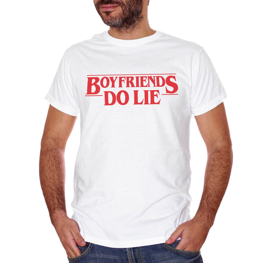 Tomato T-Shirt Friendbianca Boyfriends Do Lie | Friends Don'T Lie | Eleven Max Dustin Demogorgon | Maglia Serie Tv Citazione Serie Tv El Choose Ur Colors - FILM CucShop