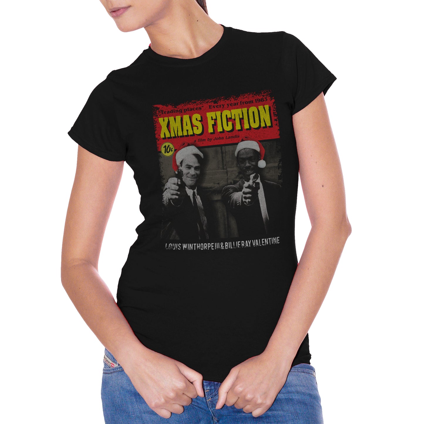 CUC T-Shirt Xmas Fiction - Una poltrona per due - regalo di natale - #chooseurcolor - CUC chooseurcolor