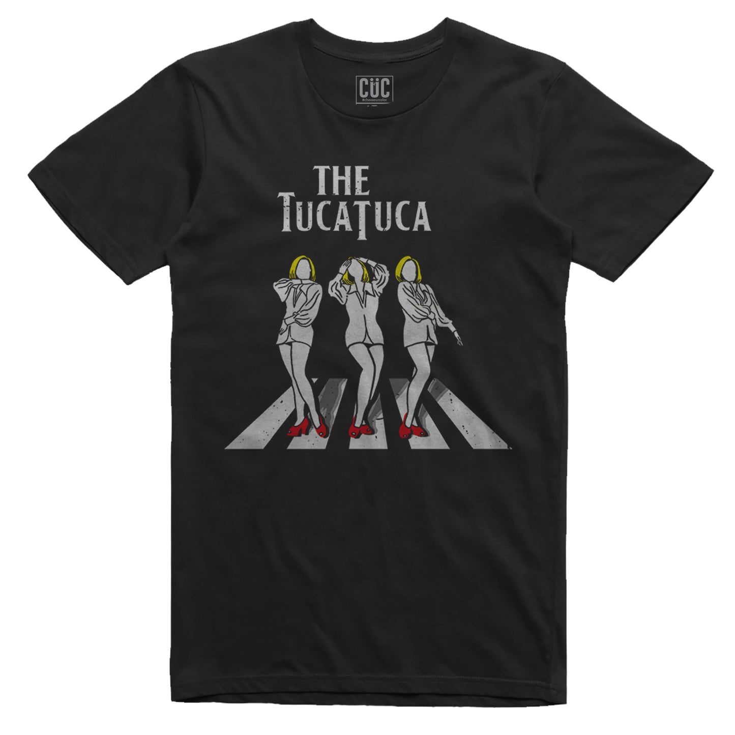 T-Shirt Divertente Tuca Tuca Like Beatles - Raffa nazionale - Trash - Music - Choose ur color - CUC chooseurcolor