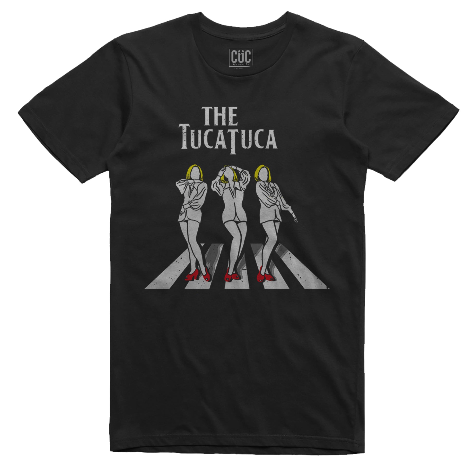 T-Shirt Divertente Tuca Tuca Like Beatles - Raffa nazionale - Trash - Music - Choose ur color - CUC chooseurcolor