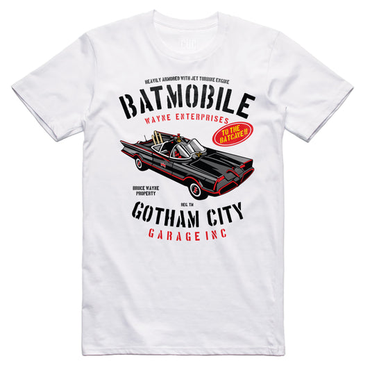 CUC T-Shirt Macchine Cult Telefilm - Batmobile Vintage  - #chooseurcolor - CUC chooseurcolor