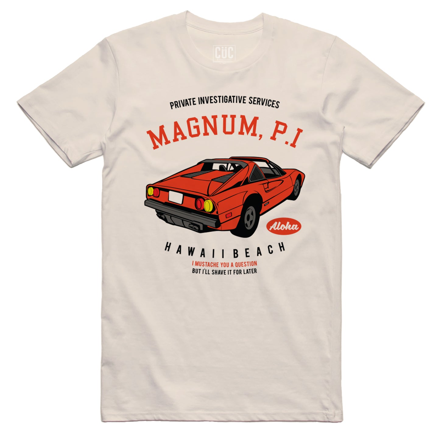 CUC T-Shirt Macchine Cult Telefilm - Magnun P.I. - #chooseurcolor - CUC chooseurcolor