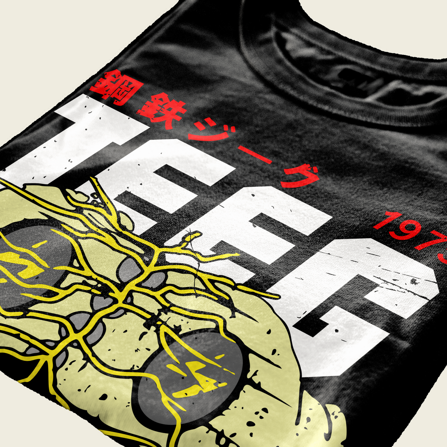 CUC T-Shirt KOTETSU JEEG FLASH - Robot Classic anime manga Giappone #chooseurcolor