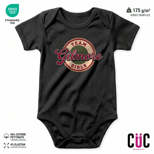 BODY BAMBINO CUC BODY BAMBINI TEAM GILMORE GIRLS SERIE TV UNA MAMMA PER AMICA AUTUNNO COZY Nera M [IMGKEY:BLA:M:1]