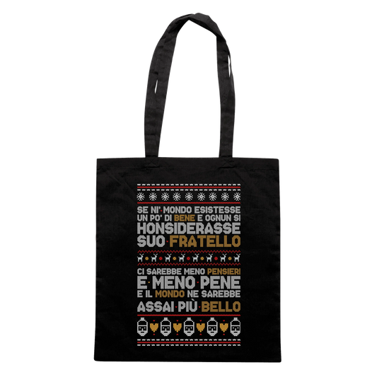 CUC SHOPPER Poesia Natalizia - PERSONAGGI FAMOSI - Natale - Patchani -  #chooseurcolor