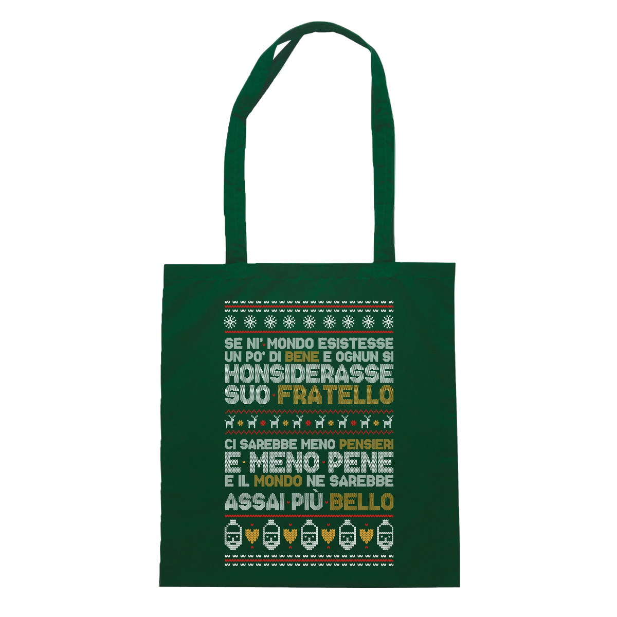 CUC SHOPPER Poesia Natalizia - PERSONAGGI FAMOSI - Natale - Patchani -  #chooseurcolor