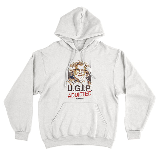 Felpa Cappuccio U.G.I.P - Un Giorno In Pretura - Tv Cult #chooseurcolor