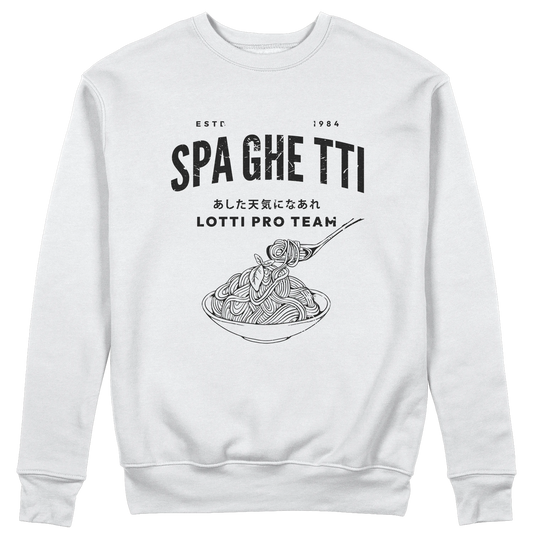 CUC GIROCOLLO SPAGHETTI TEAM - LOTTI - TUTTI IN CAMPO CON LOTTI -  Unisex ANIME MANGA #chooseurcolor