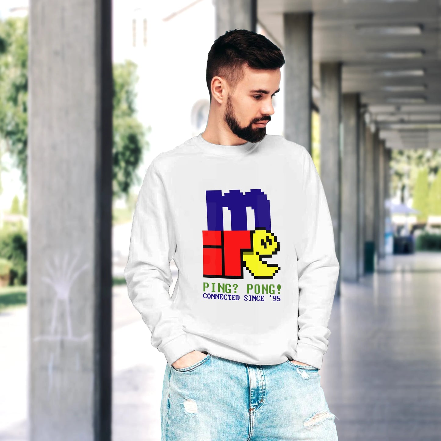 CUC GIROCOLLO miRC - Connected since 95 -  Unisex - RETRO GAME - Nostalgia - Nerd -  #chooseurcolor