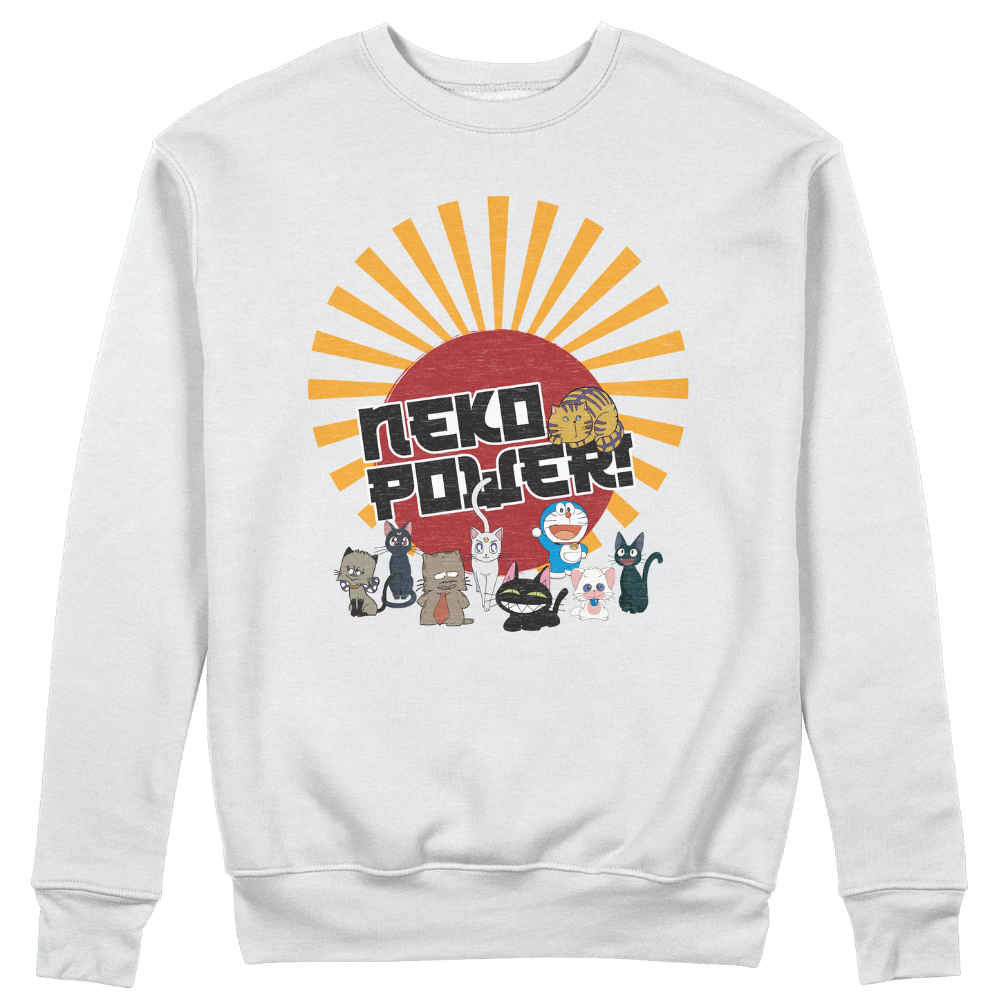 CUC GIROCOLLO Neko Power -  Unisex - ANIME MANGA - Gatti Cartoni -  #chooseurcolor