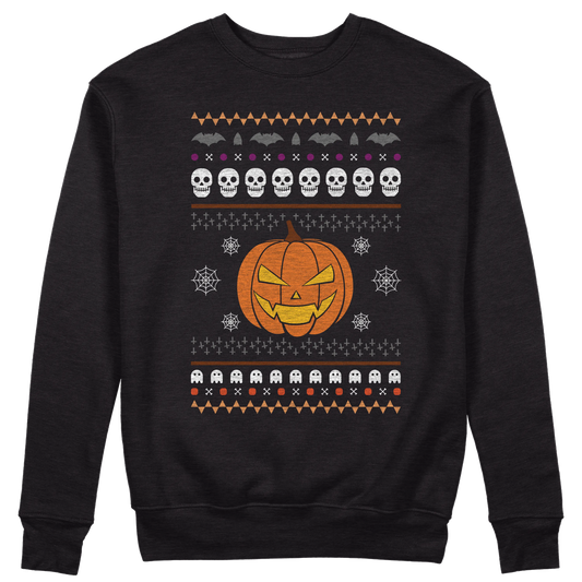 CUC GIROCOLLO Ugly Halloween Sweater -  Unisex - Divertente  - Spooky Season -  #chooseurcolor