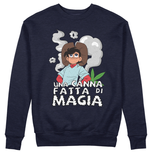 CUC GIROCOLLO Una canna fatta di magia -  Unisex - ANIME MANGA - Divertente -  #chooseurcolor