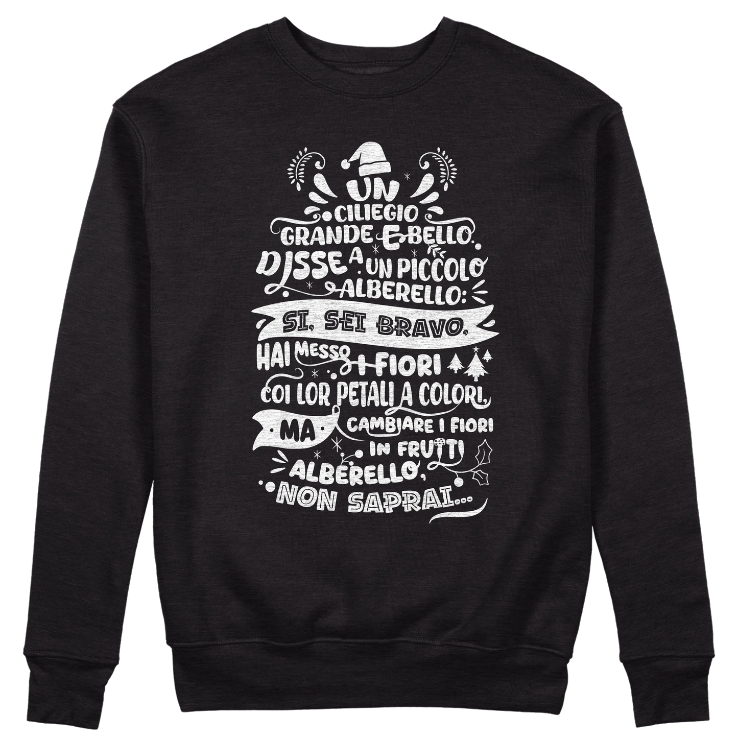 CUC GIROCOLLO Poesia Natalizia Mariangela -  Unisex - FILM Fantozzi - Cult -  #chooseurcolor