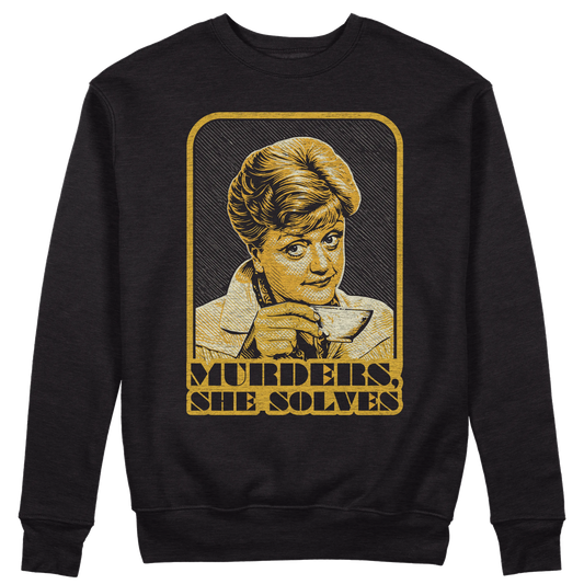 CUC GIROCOLLO Murders She Solves -  Unisex - SERIE TV - PERSONAGGI FAMOSI - Jessica Fletcher - La signora in giallo - Cult -  #chooseurcolor