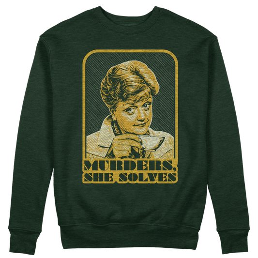 CUC GIROCOLLO Murders She Solves -  Unisex - SERIE TV - PERSONAGGI FAMOSI - Jessica Fletcher - La signora in giallo - Cult -  #chooseurcolor