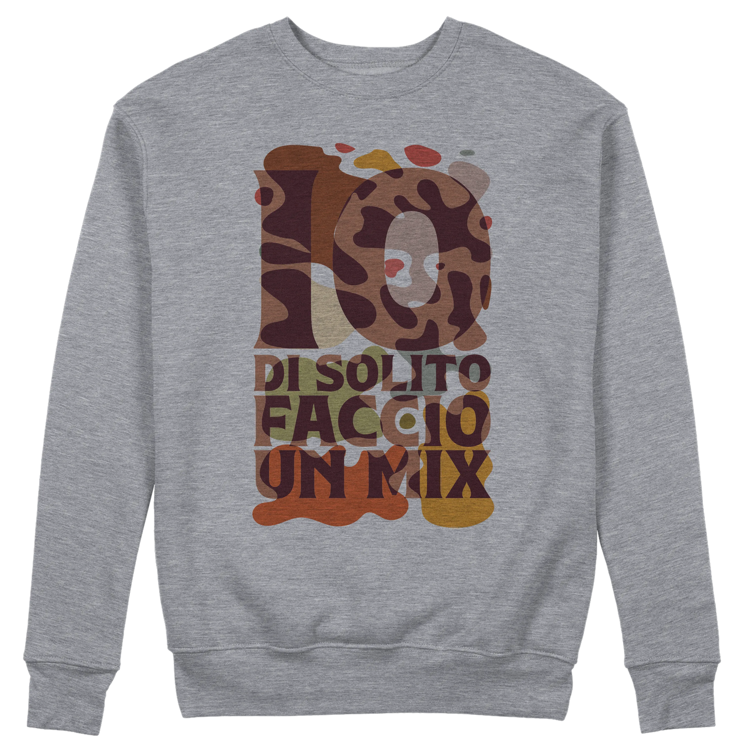 CUC GIROCOLLO Io di solito faccio un mix -  Unisex - PERSONAGGI FAMOSI - UGIP -  #chooseurcolor