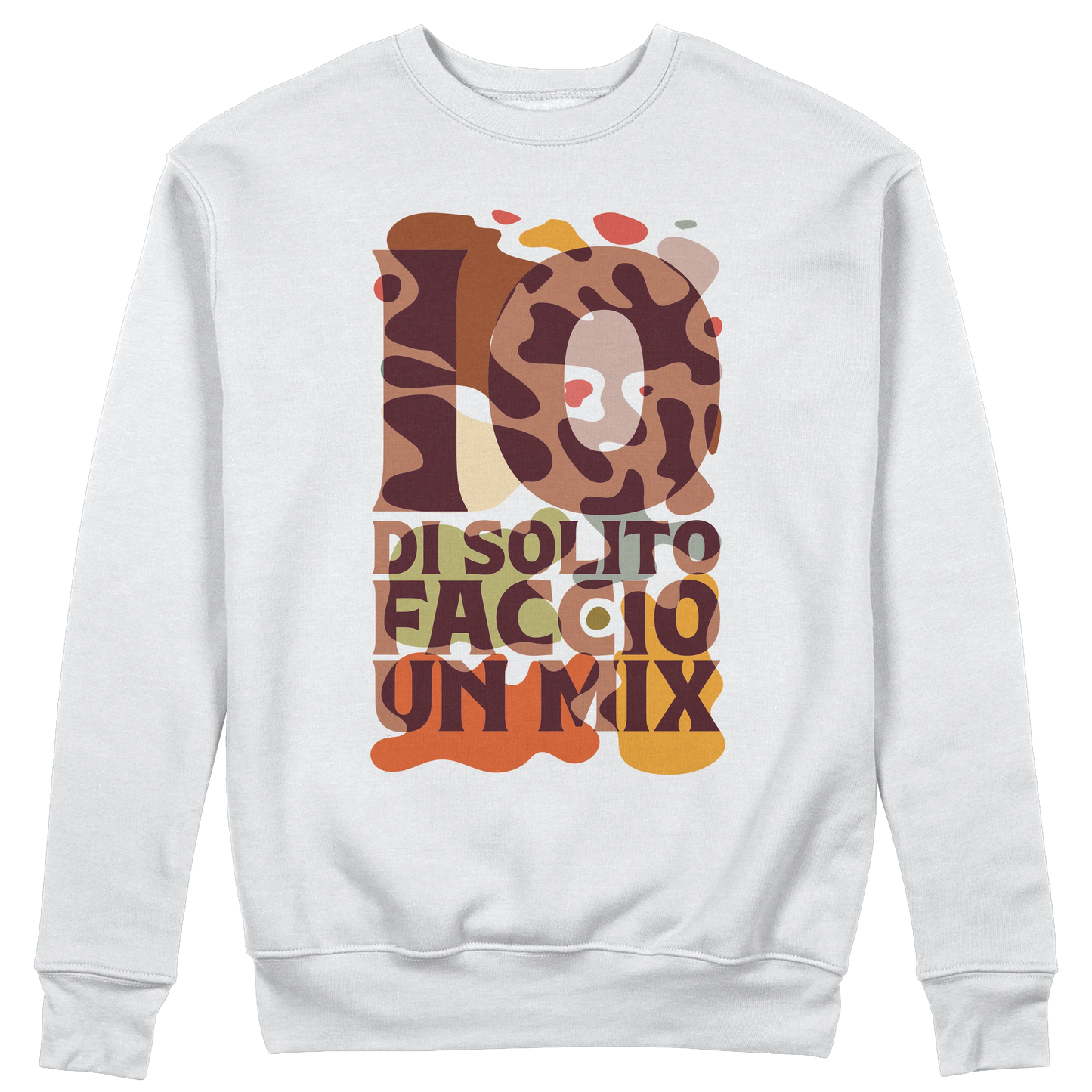 CUC GIROCOLLO Io di solito faccio un mix -  Unisex - PERSONAGGI FAMOSI - UGIP -  #chooseurcolor