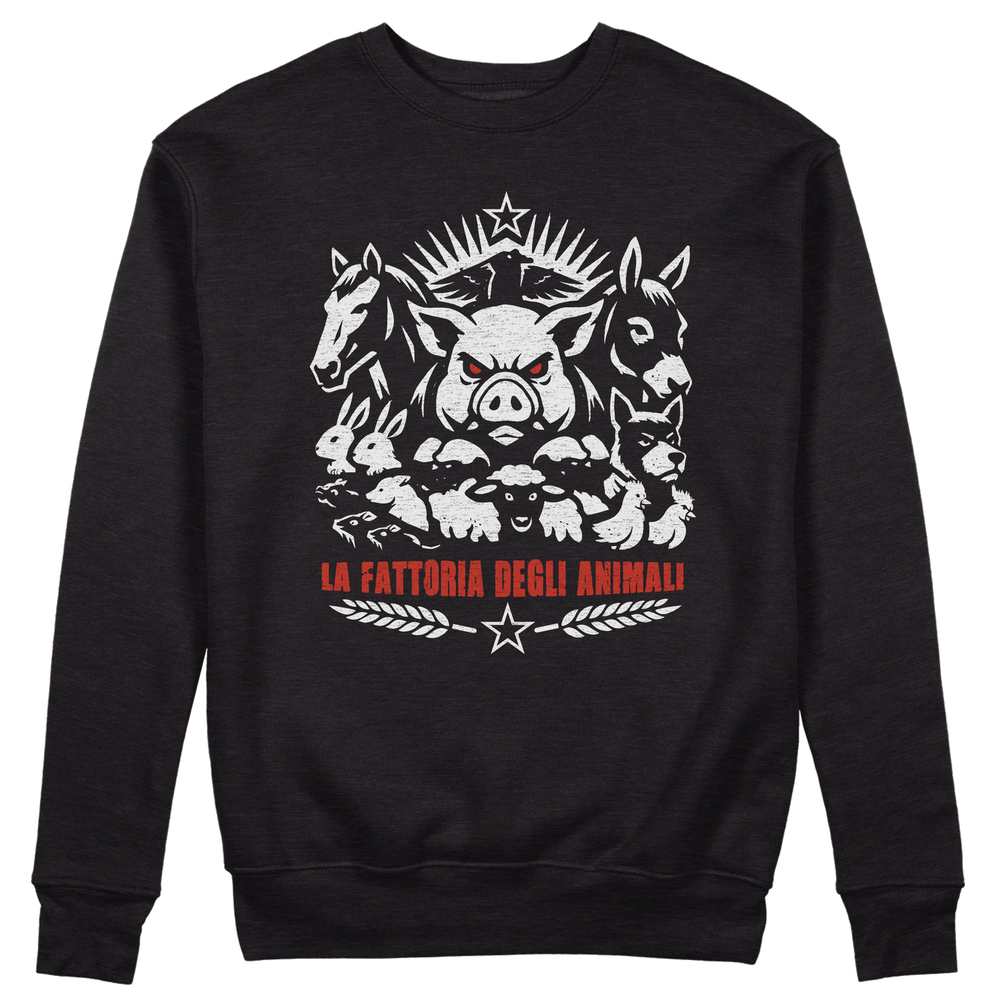 CUC GIROCOLLO La fattoria degli animali -  Unisex - LIBRI - Orwell -  #chooseurcolor