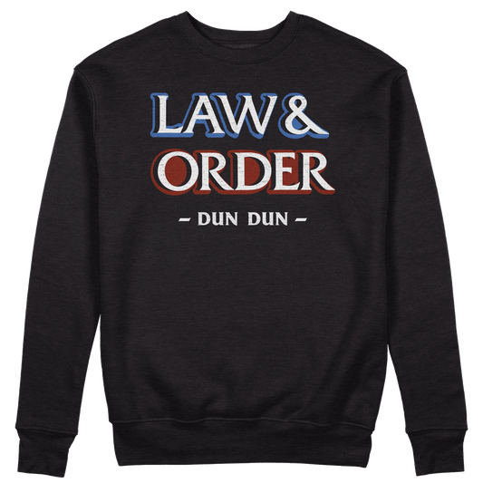 CUC GIROCOLLO Sigla Law & Order -  Unisex - SERIE TV - Crime -  #chooseurcolor