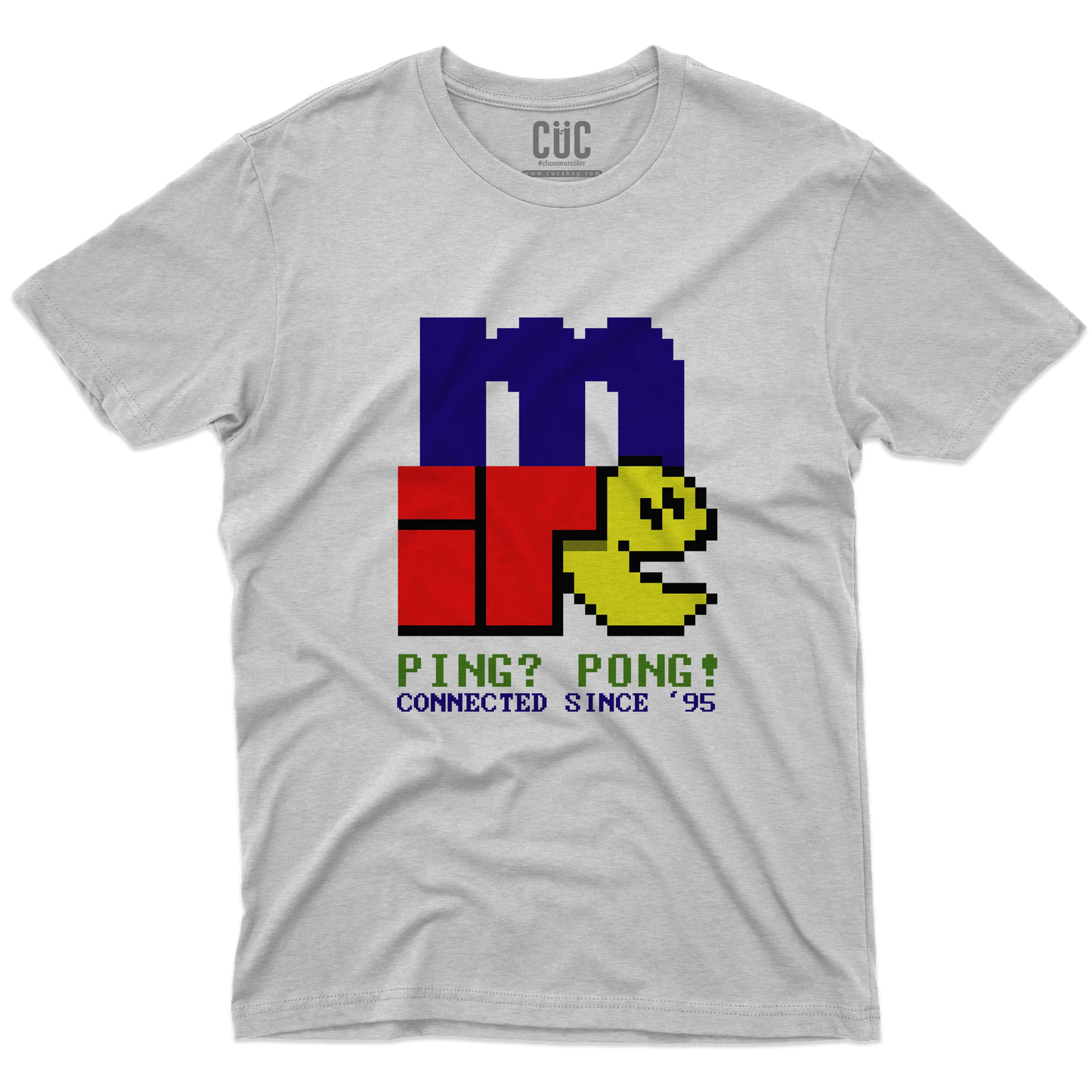 CUC T-SHIRT miRC - Connected since 95 - RETRO GAME - Nostalgia - Nerd -  #chooseurcolor