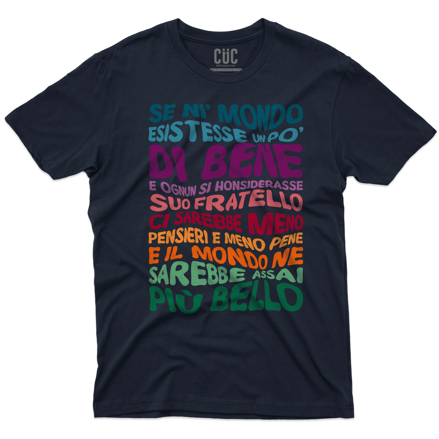 CUC T-SHIRT Poesia Patchani - PERSONAGGI FAMOSI - Meme - Mostro di Firenze -  #chooseurcolor