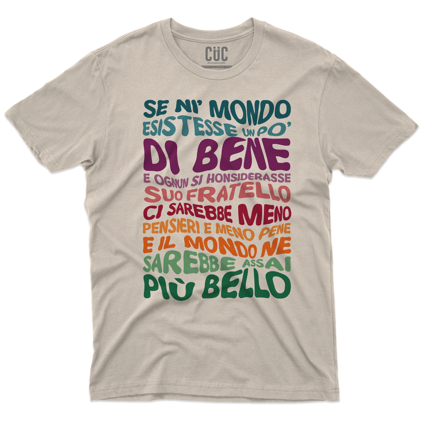 CUC T-SHIRT Poesia Patchani - PERSONAGGI FAMOSI - Meme - Mostro di Firenze -  #chooseurcolor
