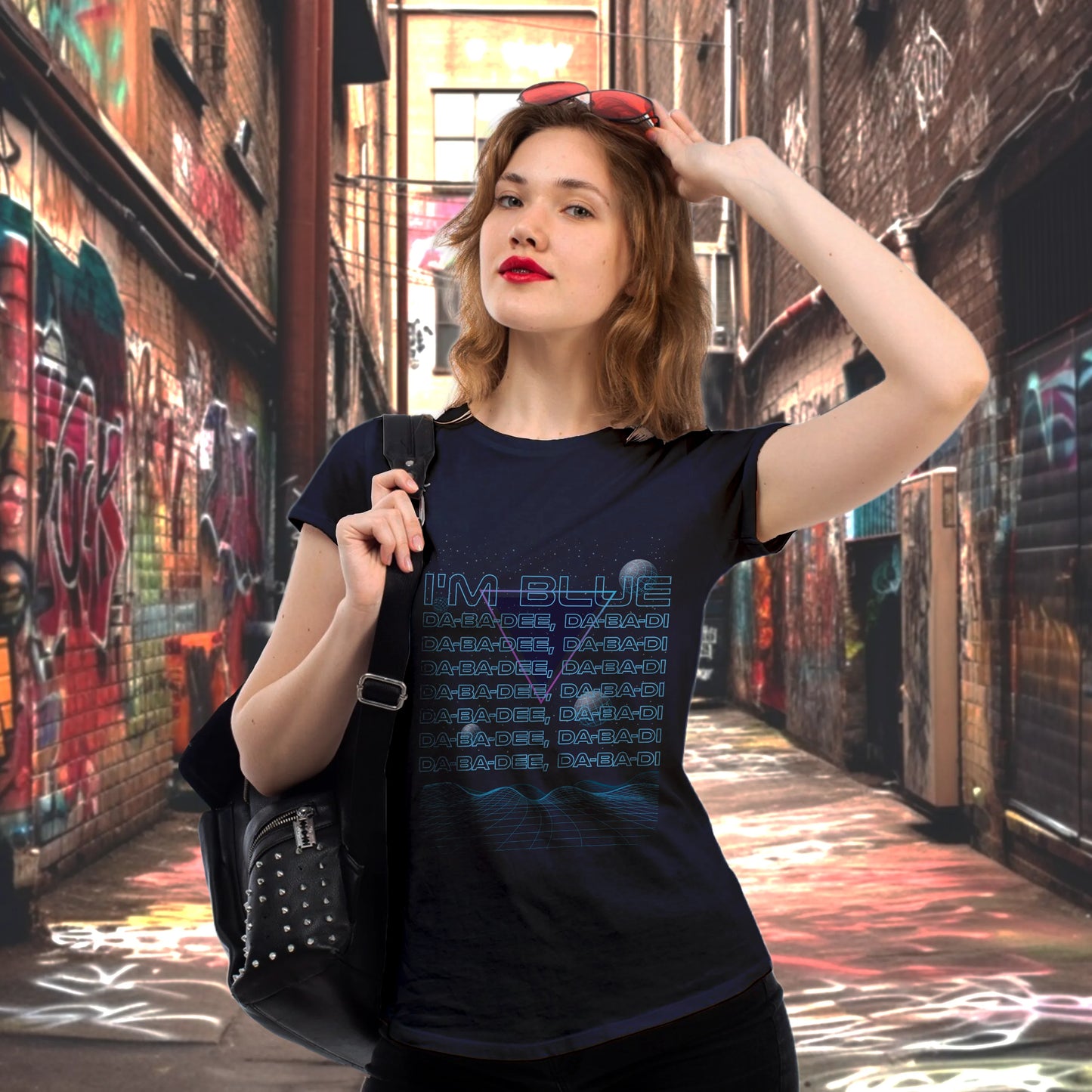 CUC T-SHIRT I’m blue - Dance -  #chooseurcolor