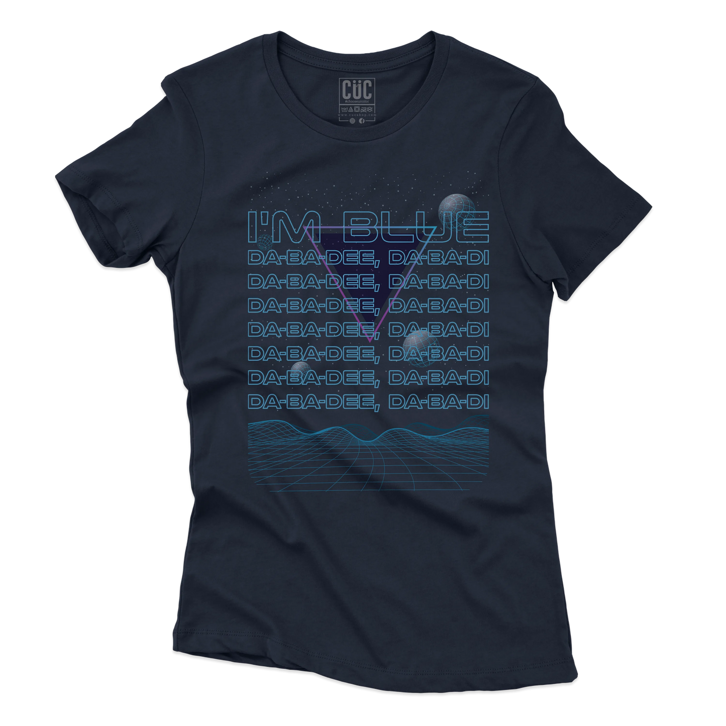 CUC T-SHIRT I’m blue - Dance -  #chooseurcolor