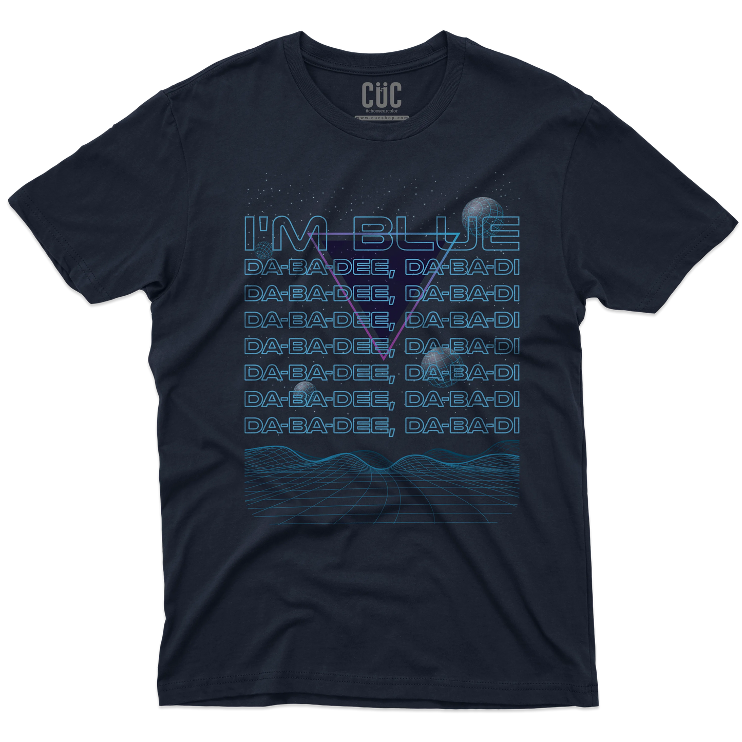 CUC T-SHIRT I’m blue - Dance -  #chooseurcolor