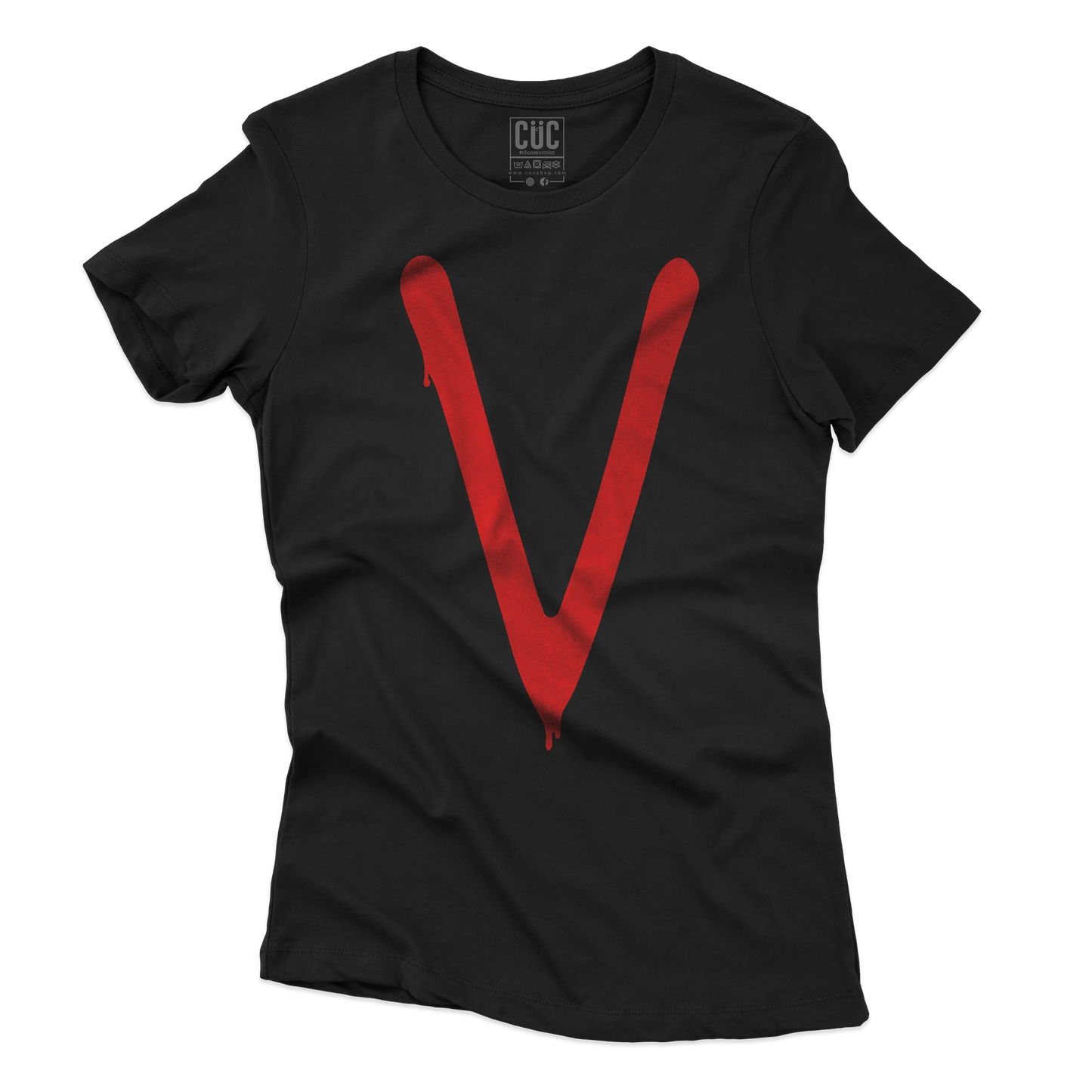 CUC T-SHIRT V - Visitors 1984 - SERIE TV - Cult -  #chooseurcolor