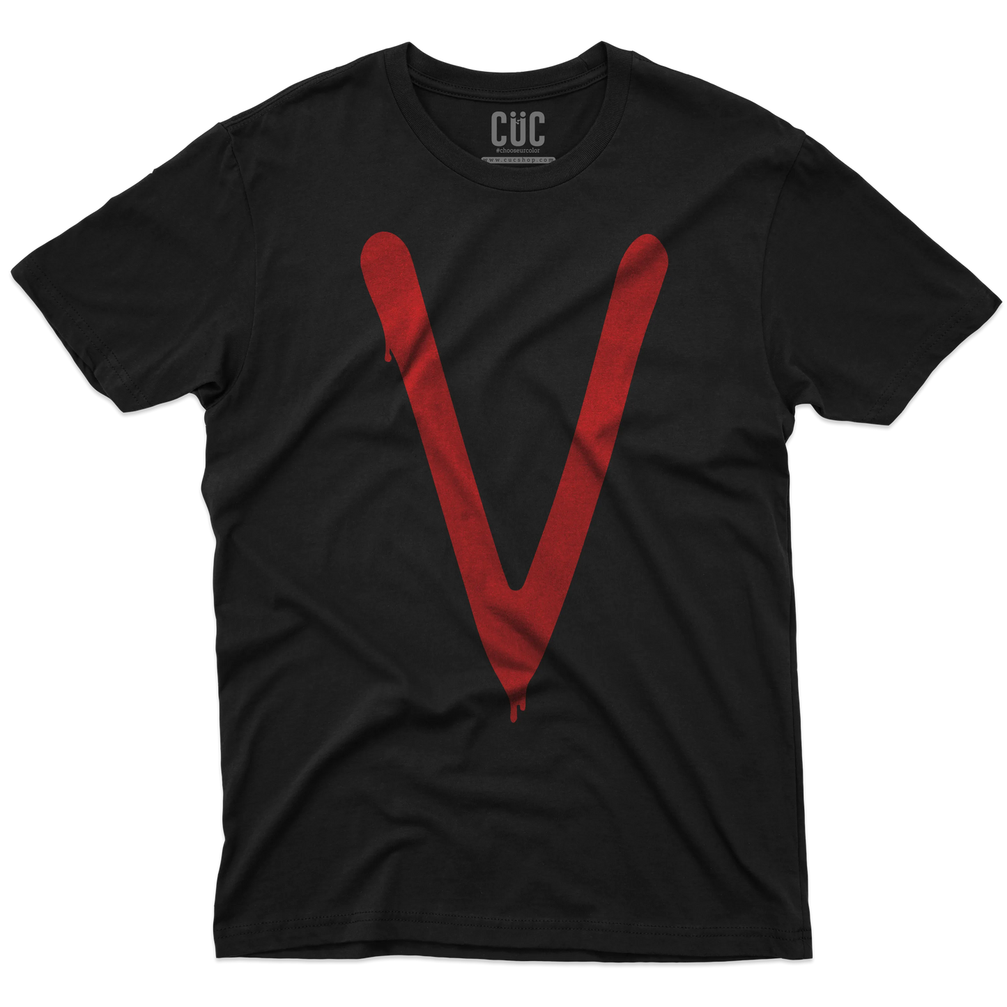 CUC T-SHIRT V - Visitors 1984 - SERIE TV - Cult -  #chooseurcolor