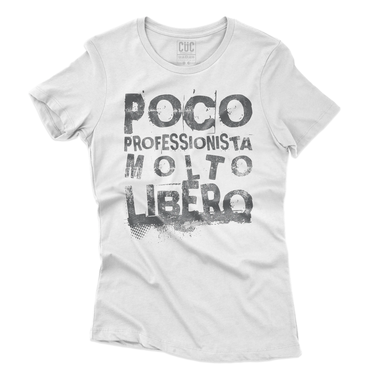 CUC T-SHIRT Poco professionista molto libero - PERSONAGGI FAMOSI Meme -  #chooseurcolor
