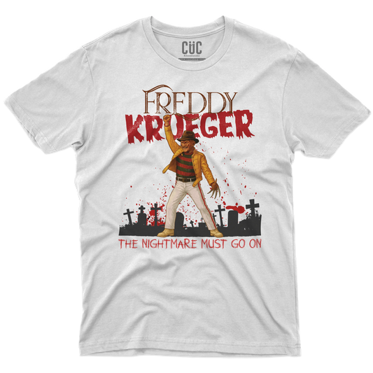 CUC T-SHIRT Freddy Krueger Mercury - FILM MUSICA - QUEEN -  #chooseurcolor