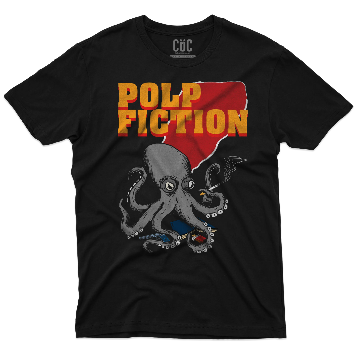 CUC T-SHIRT Polp Fiction - FILM - Cult - Divertente - Tarantino -  #chooseurcolor