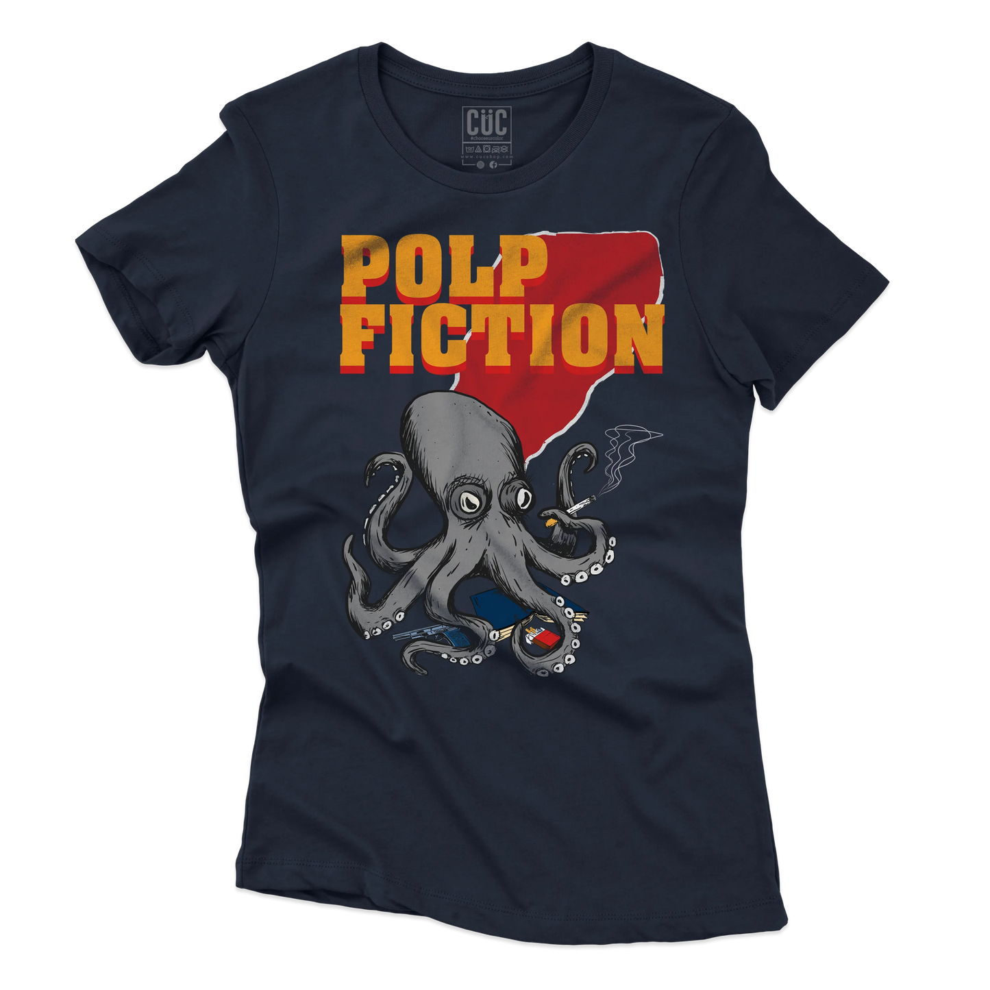 CUC T-SHIRT Polp Fiction - FILM - Cult - Divertente - Tarantino -  #chooseurcolor