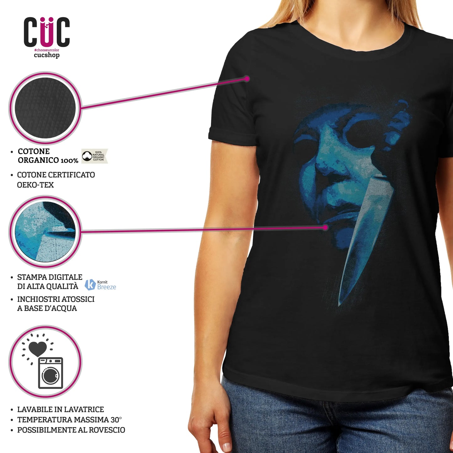 CUC T-SHIRT Halloween 6 - FILM - Horror - Cult -  #chooseurcolor