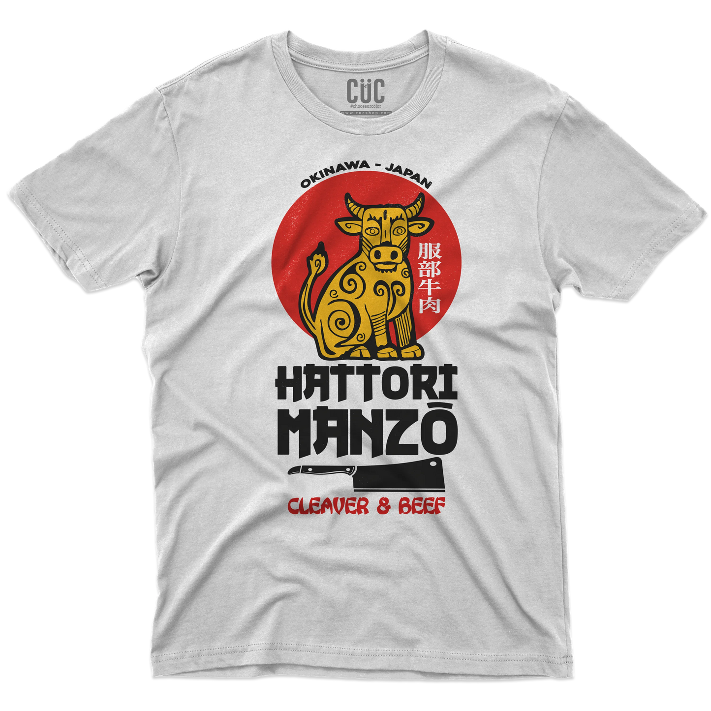 CUC T-SHIRT HATTORI MANZO - FILM - Divertente - Kill Bill Parodia -  #chooseurcolor