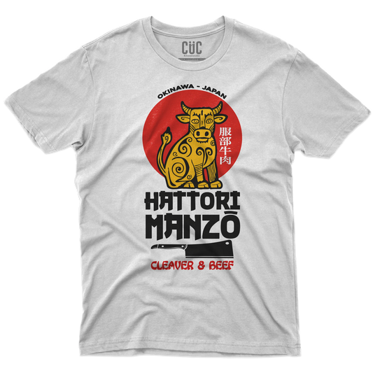 CUC T-SHIRT HATTORI MANZO - FILM - Divertente - Kill Bill Parodia -  #chooseurcolor