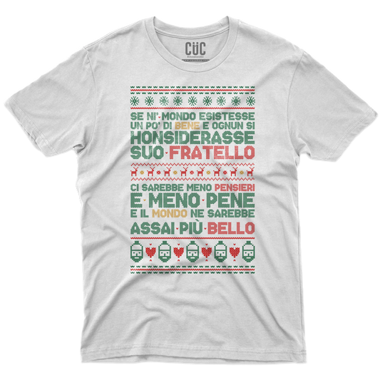 CUC T-SHIRT Poesia Natalizia - PERSONAGGI FAMOSI - Natale - Patchani -  #chooseurcolor