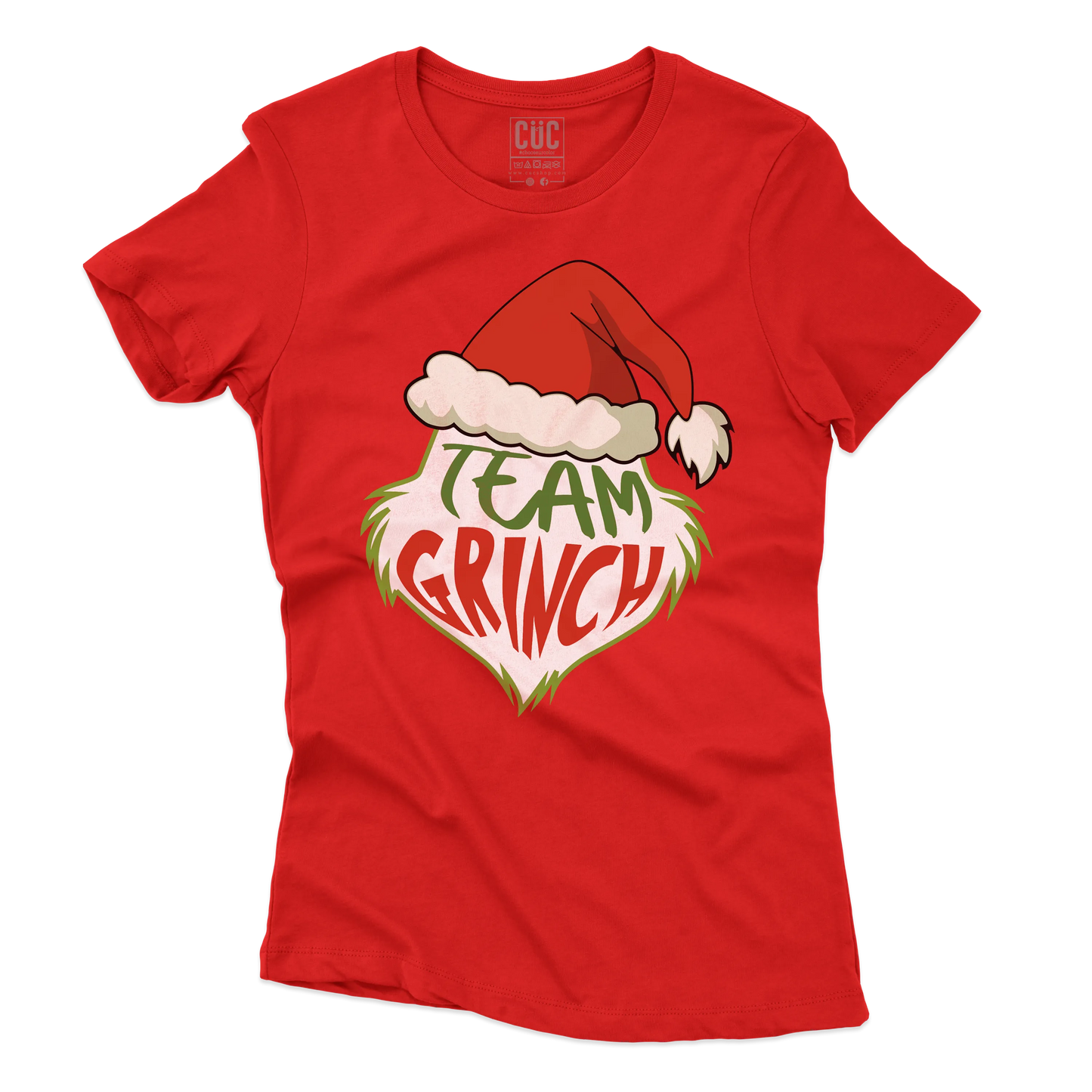 CUC T-SHIRT Team Grinch - FILM - Natale -  #chooseurcolor