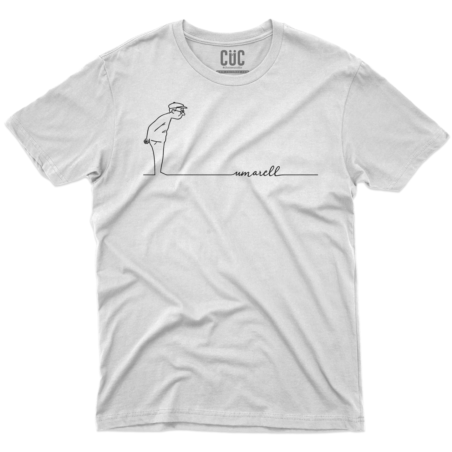 CUC T-SHIRT UMARELL - PERSONAGGI FAMOSI - Meme - Divertente -  #chooseurcolor