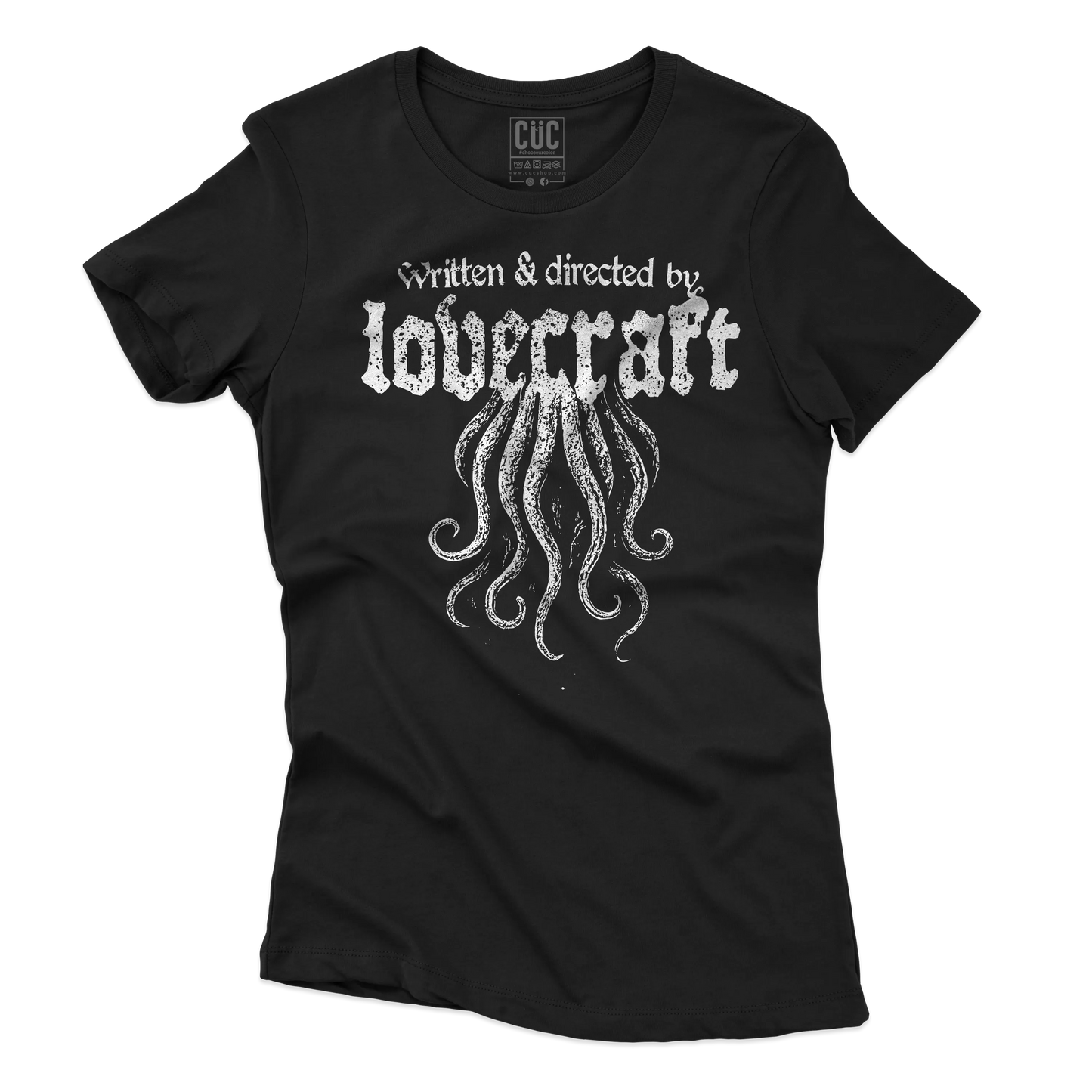 CUC T-SHIRT Written & directed by Lovecraft - PERSONAGGI FAMOSI #chooseurcolor